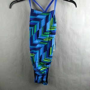 NWT Speedo Womens Swim Suit One Piece Endurance